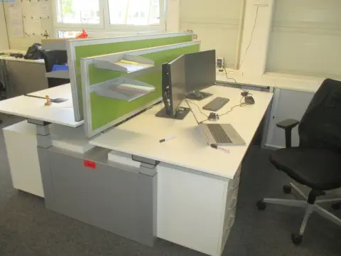 2 bureaux doubles SEDUS