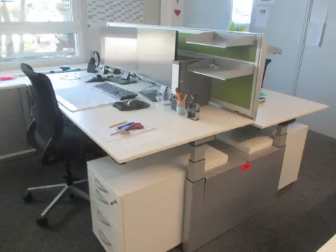4 bureaux doubles SEDUS