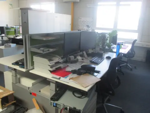 2 bureaux doubles SEDUS