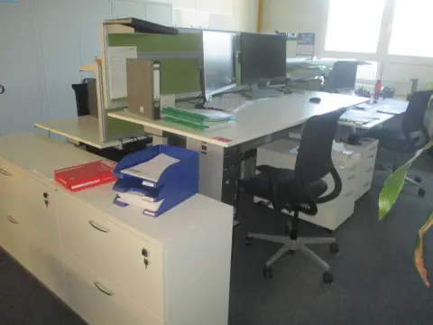 2 bureaux doubles SEDUS