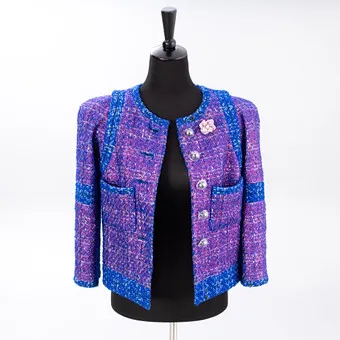 CHANEL. Bouclé jacket, Runway Look 31, F/W 2017, FR 36.