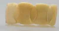 Tahový náramek, kámen ?, šířka 3 cm