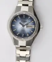 Montre-bracelet vintage pour femme, Citizen Automatic 28800, mouvement fonctionne, état porté, diamètre 2,5 cm
