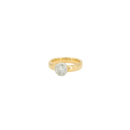 Bague solitaire diamant