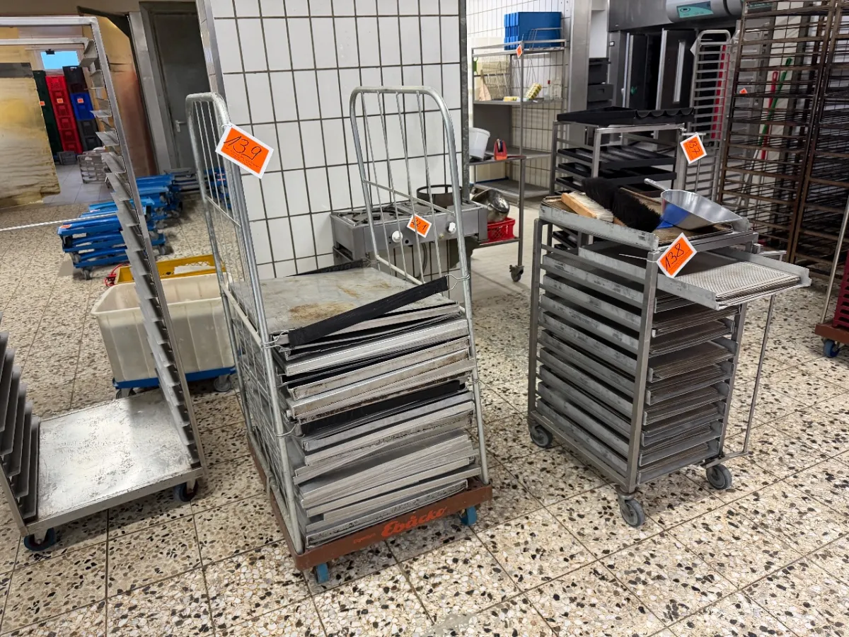 Gaas-transportwagen (met diverse platen)