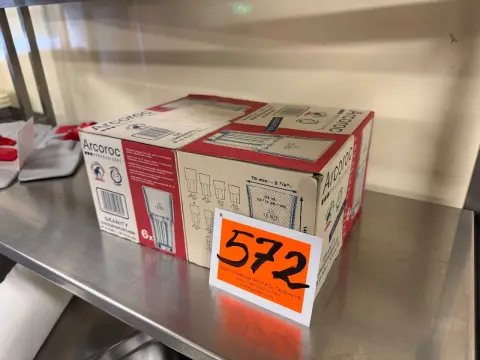 Lot de verres (2 cartons)