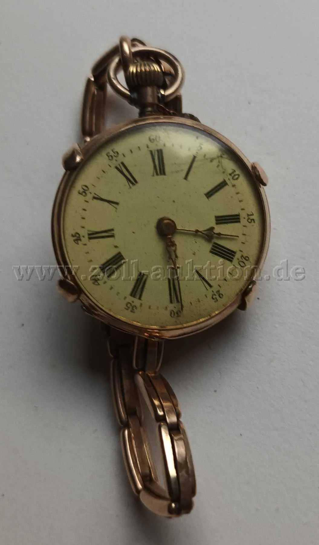 1 old gold 585 lady's pocket watch