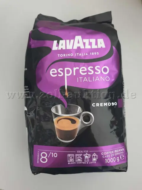6 paquets LAVAZZA, Espresso Italiano, Cremoso, Torino, Italia, 1895