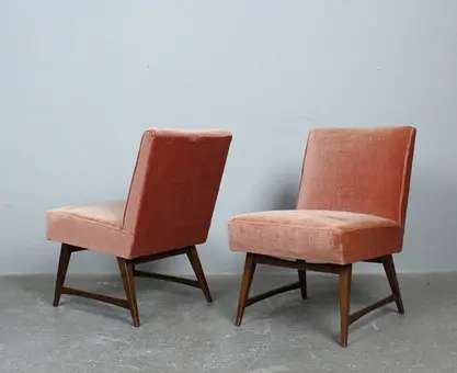 WALTER KNOLL. Knoll Antimott, pair of armchairs from the 1950s.