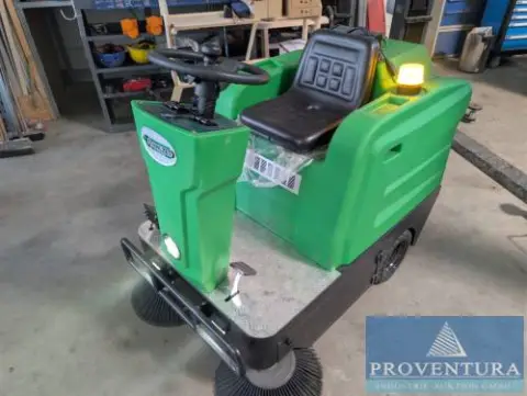Aufsitzkehrmaschine STAHLZET SZ3200, fast neuwertig mit ca. 4 BH