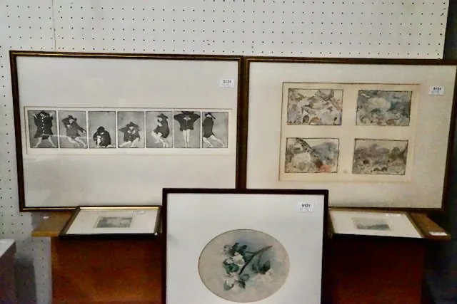 1 lot of various paintings