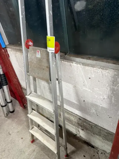Échelle en aluminium