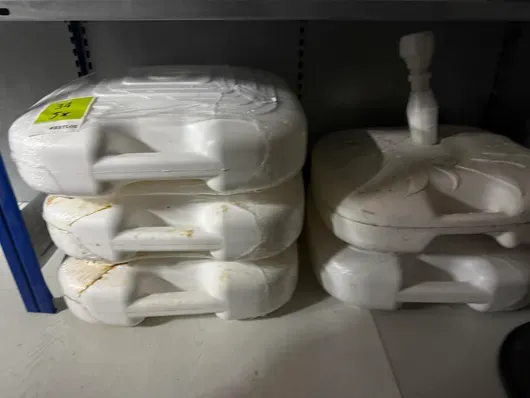 5x parasolvoeten