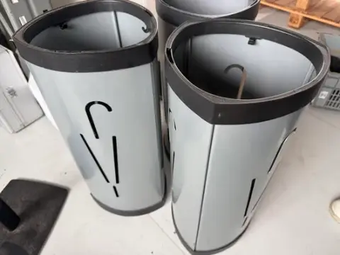 3x Umbrella stands