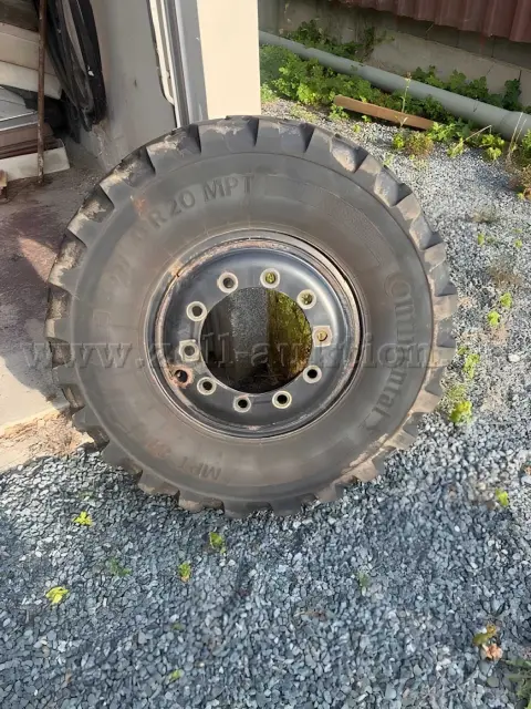 1 complete wheel set for Unimog 400
