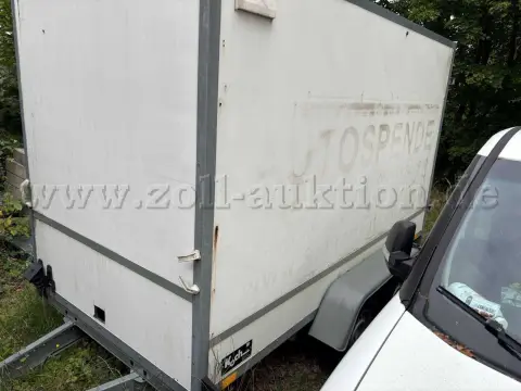 1 remorque à caisson Koch, véhicule de bricolage / fournisseur de pièces