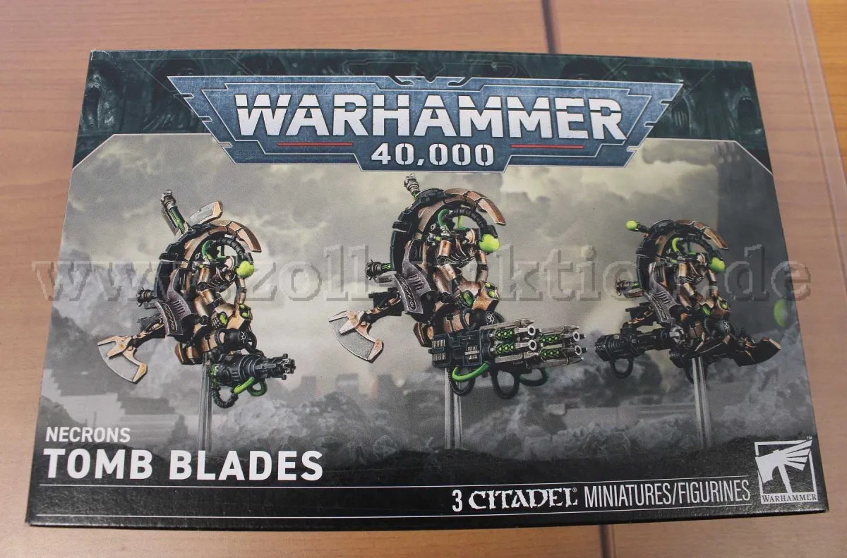 1 WARHAMMER 40 000 NECRONS TOMB BLADES