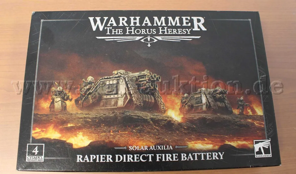 1 WARHAMMER 40 000 The Horus Heresy SOLAR AUXILIA RAPIER DIRECT FIRE BATTERY
