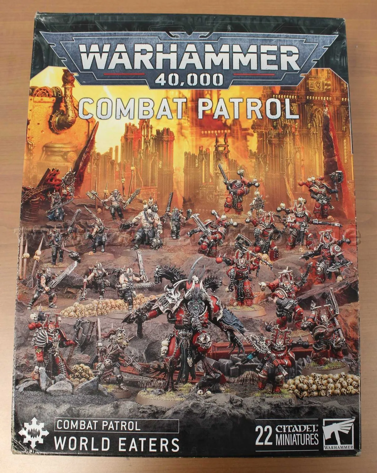 1 WARHAMMER 40 000 Combat Patrol WORLD EATERS