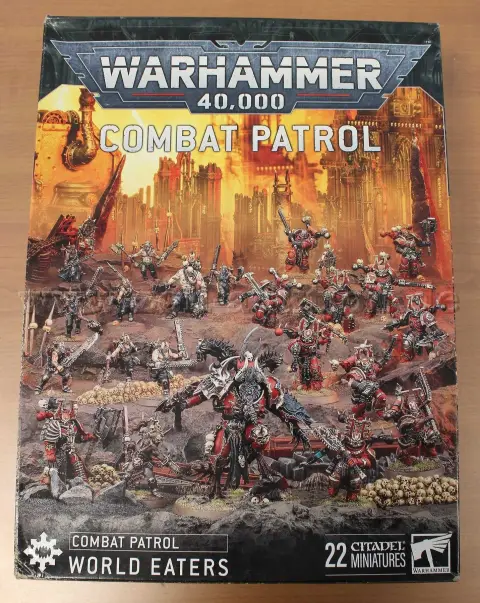 1 WARHAMMER 40 000 Combat Patrol WORLD EATERS