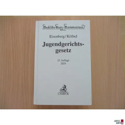 Commentary on the Juvenile Court Act (JGG) Eisenberg/Kölbel