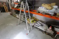 1 drabina aluminiowa składana