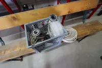 1 Schmutzwasserpumpe mit 2 Schläuchen Fabr. HOMA