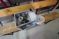 1 Schmutzwasserpumpe mit 2 Schläuchen Fabr. HOMA
