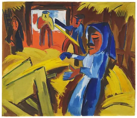 Karl Schmidt-Rottluff, Scheune (Jershöft), 1921