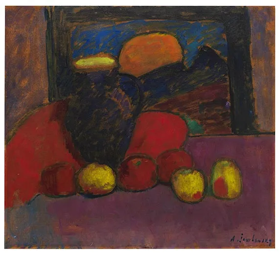 Alexej von Jawlensky, natura morta, 1910