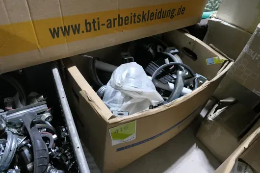 Lot of pipe clamps