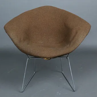 HARRY BERTOIA. Knoll International. Sessel / Lounge Chair, Modell 'Diamond Chair', Entwurf von 1952.
