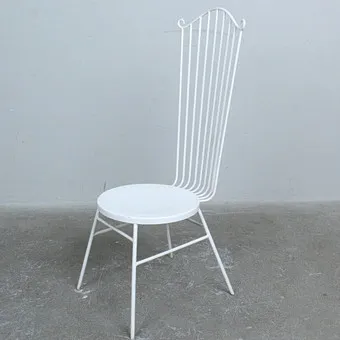 BELE BACHEM. voor Münchener Boulevard, Wire Chair / tuinstoel uit de jaren 1950, Duitsland.
