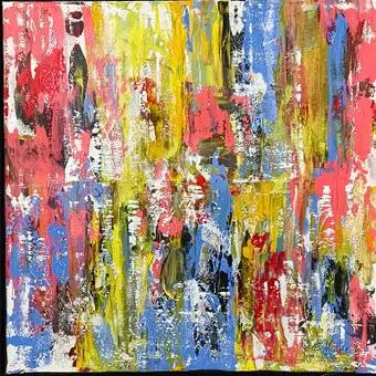 МИЛЛЕР, К. Abstraktion VII, 2006, акрил на холсте.