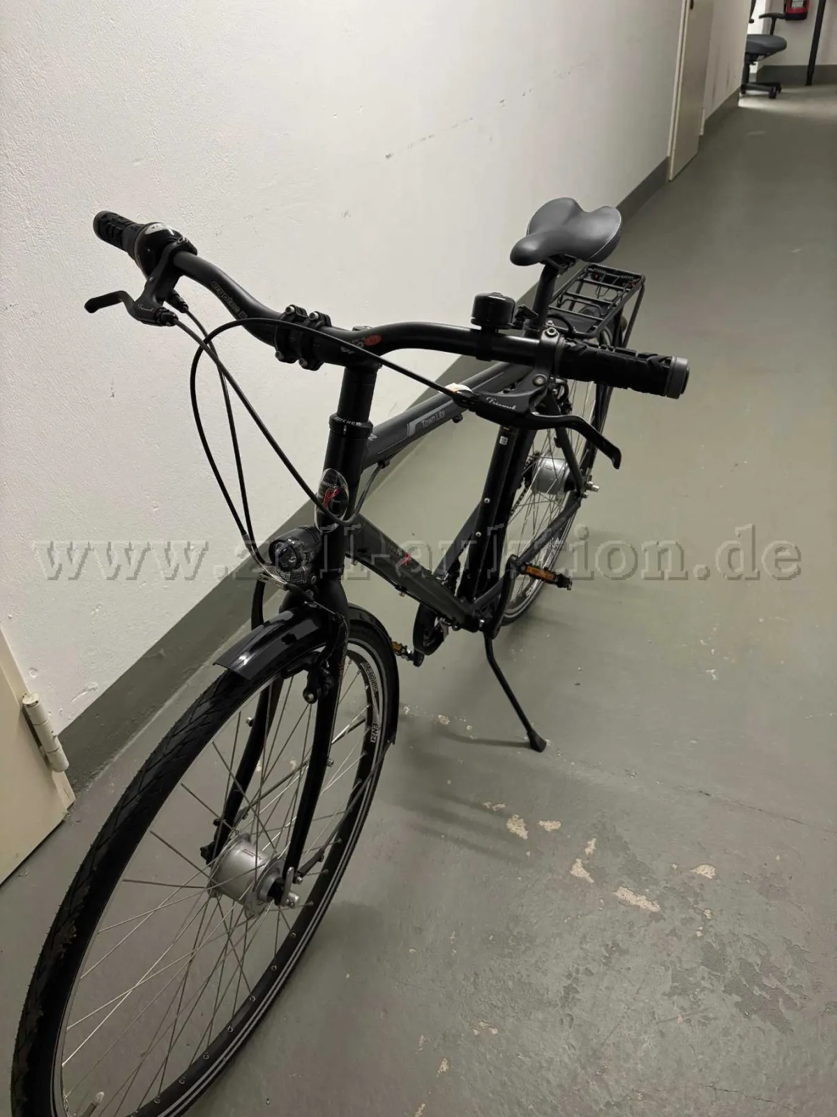 1 MaxcyclesTown Lite, 8-speed Shimano coaster brake, matt black