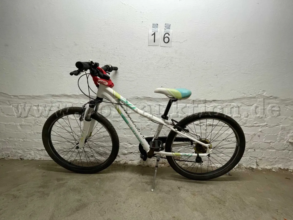 1 použité dětské kolo, výrobce Cannondale, 24 palců
