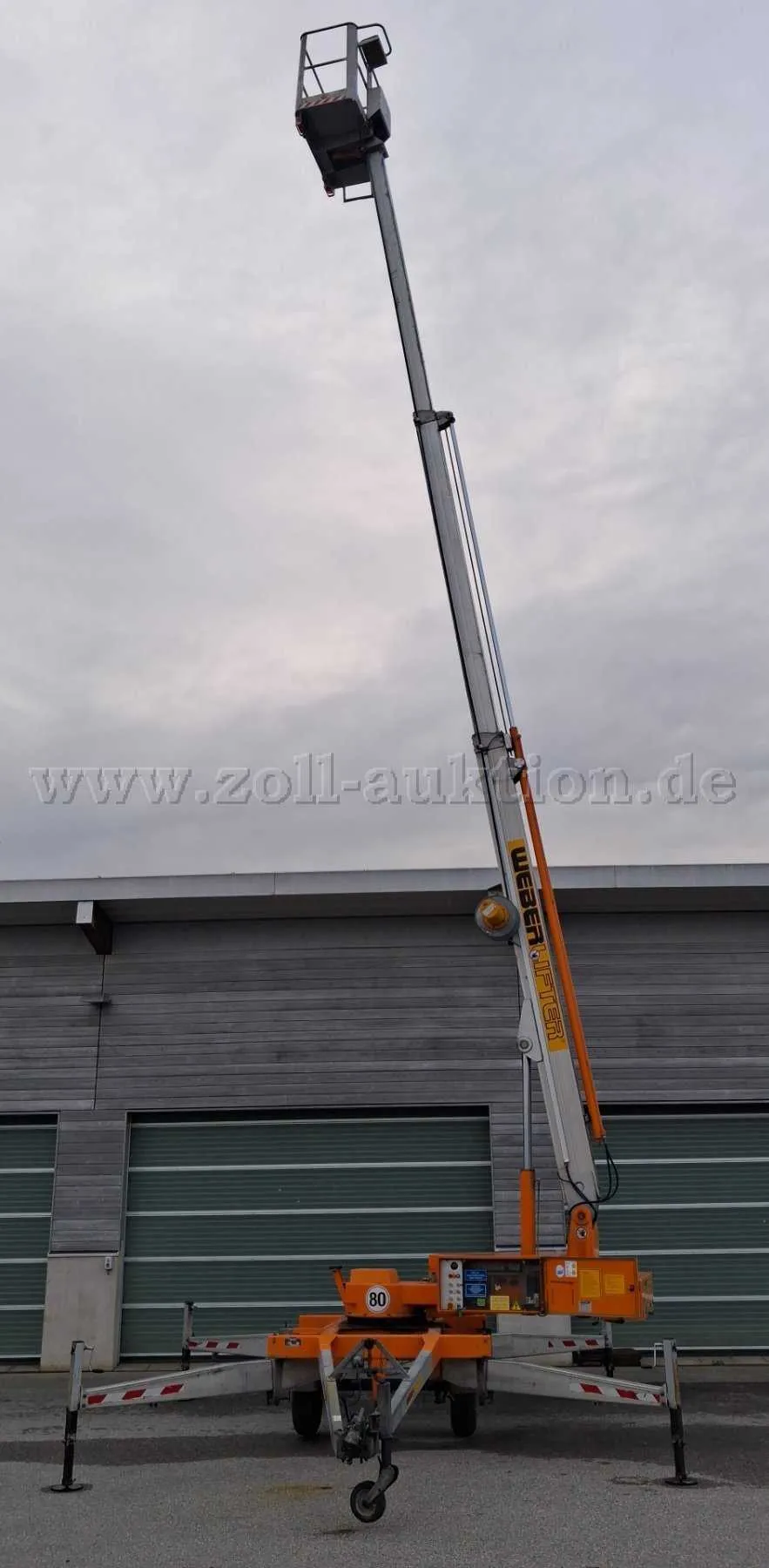 1 Pracovní plošina Weber Lift TA1500