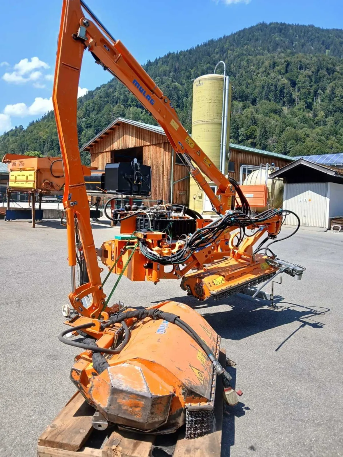 1 TRIO combination mower Mulag MKM 700, MHU 800