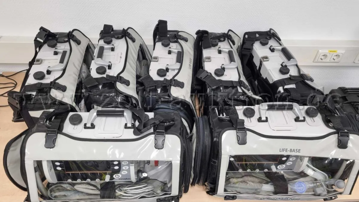 7 Weinmann MEDUMAT Transport ventilateurs (avec Weinmann OXYWAY Fast & accessoires)