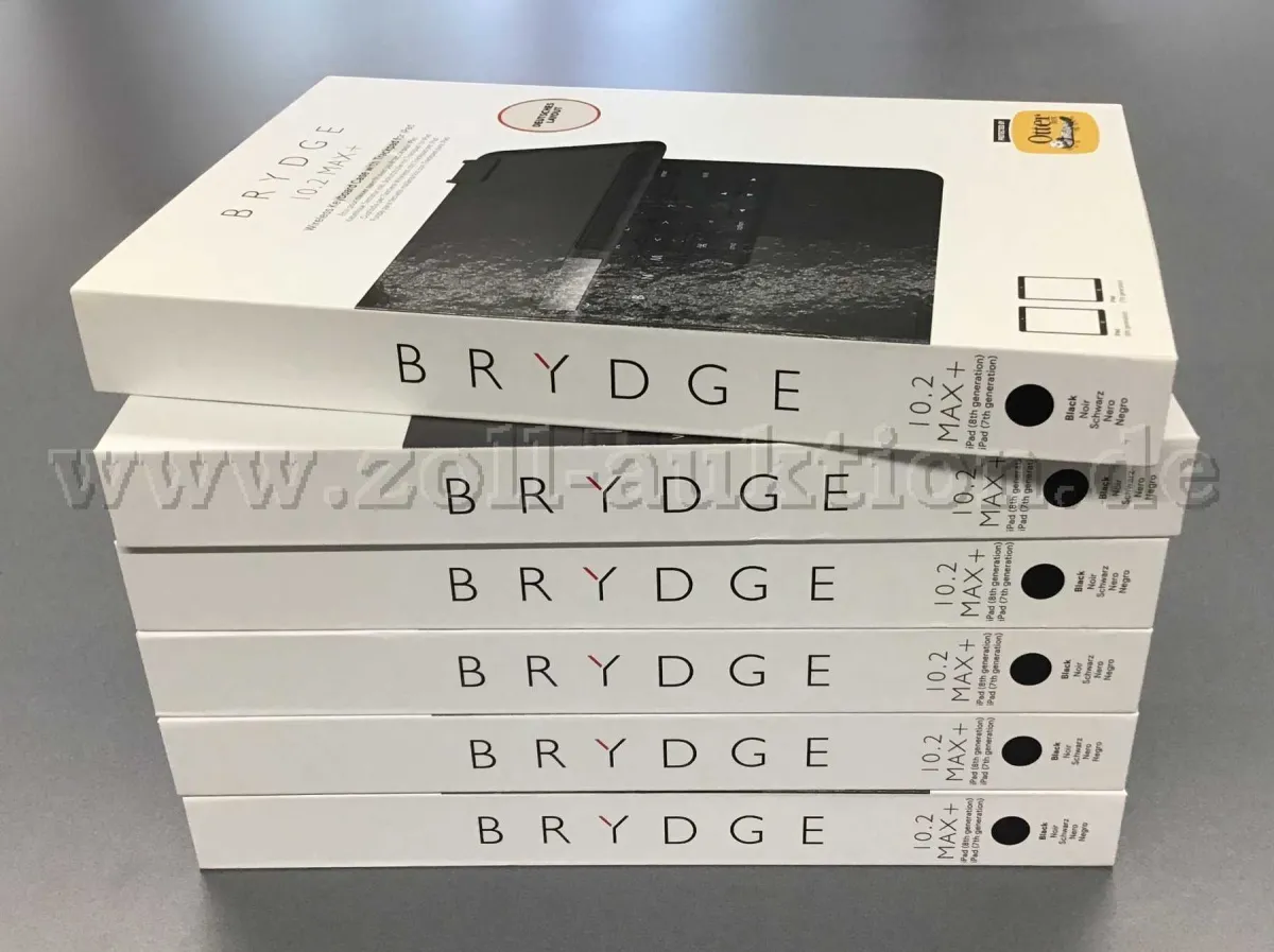 6 BRYDGE cases/keyboards for iPad 10.2" with damage