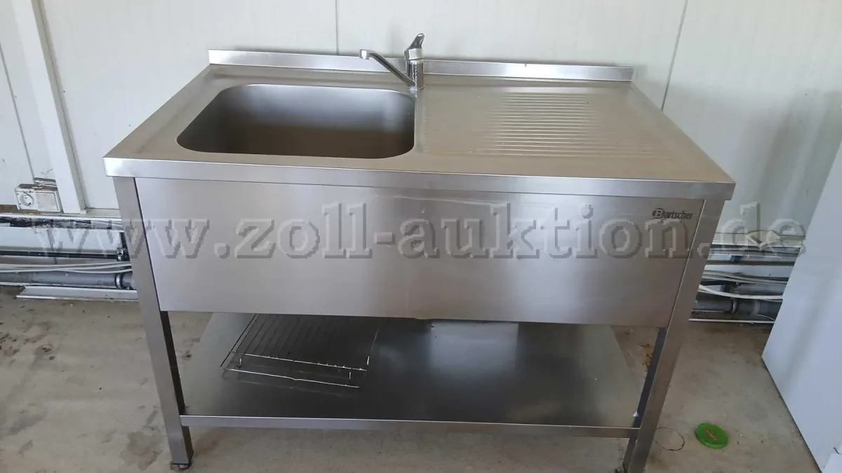 1 spoelbak Bartscher Spülen 700, B120, bassin LI