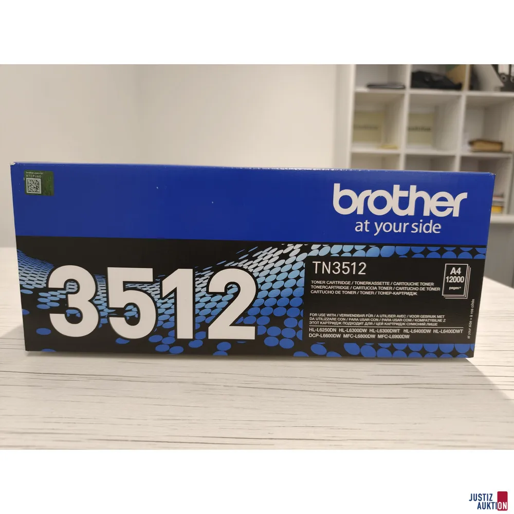 Toner Brother TN3512 černý