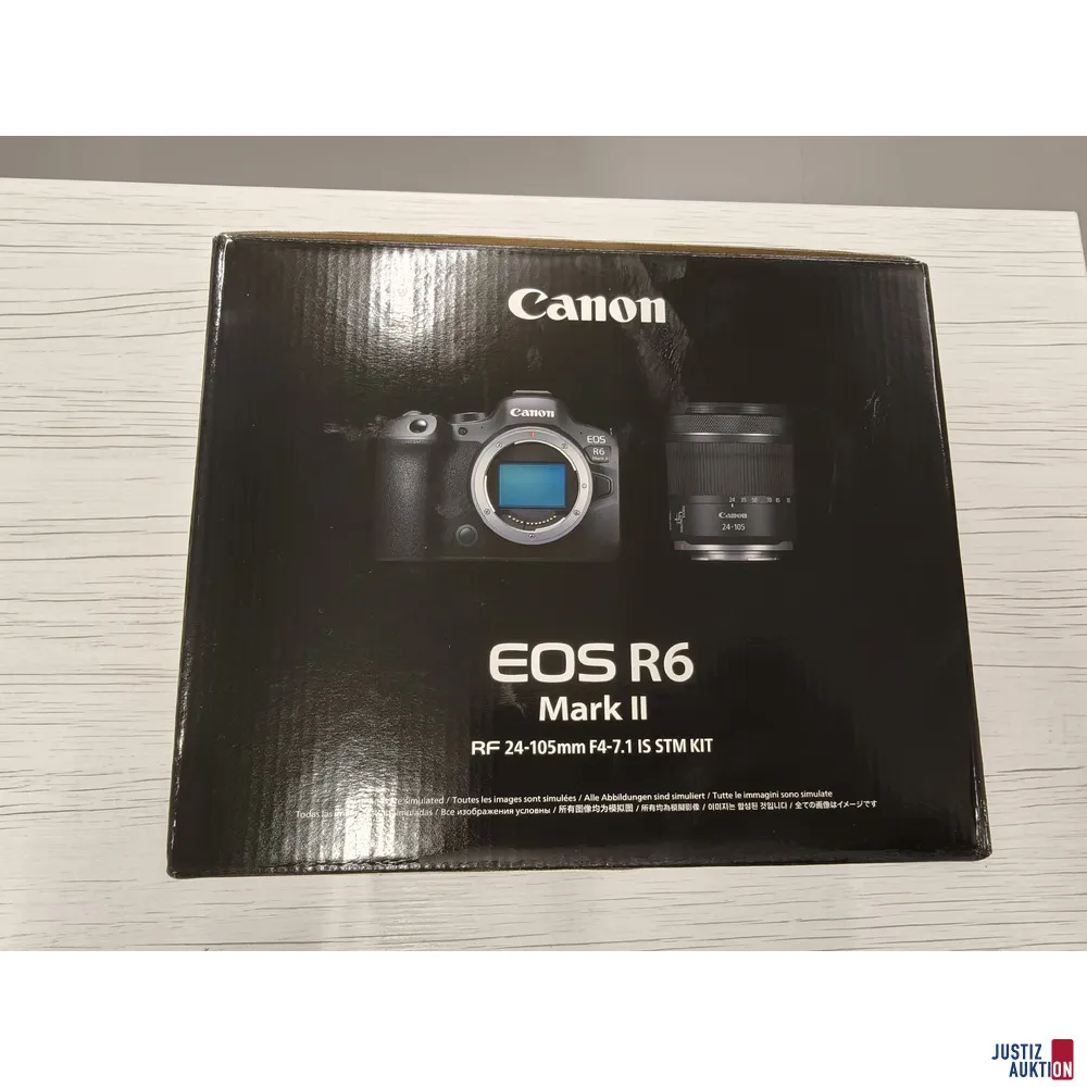 Aparat Canon EOS R6 Mark II i obiektyw