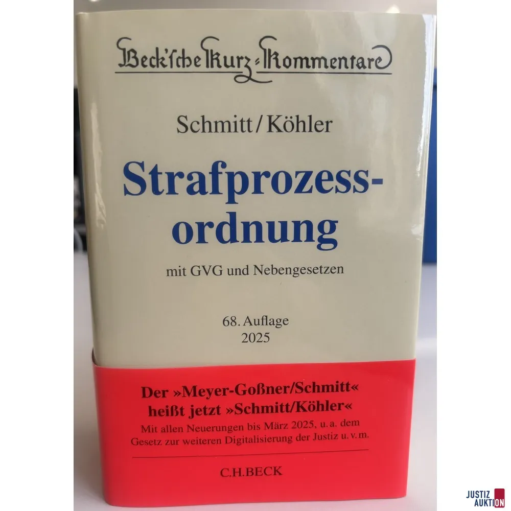 Schmitt / Köhler, 68-е издание 2025, б/у