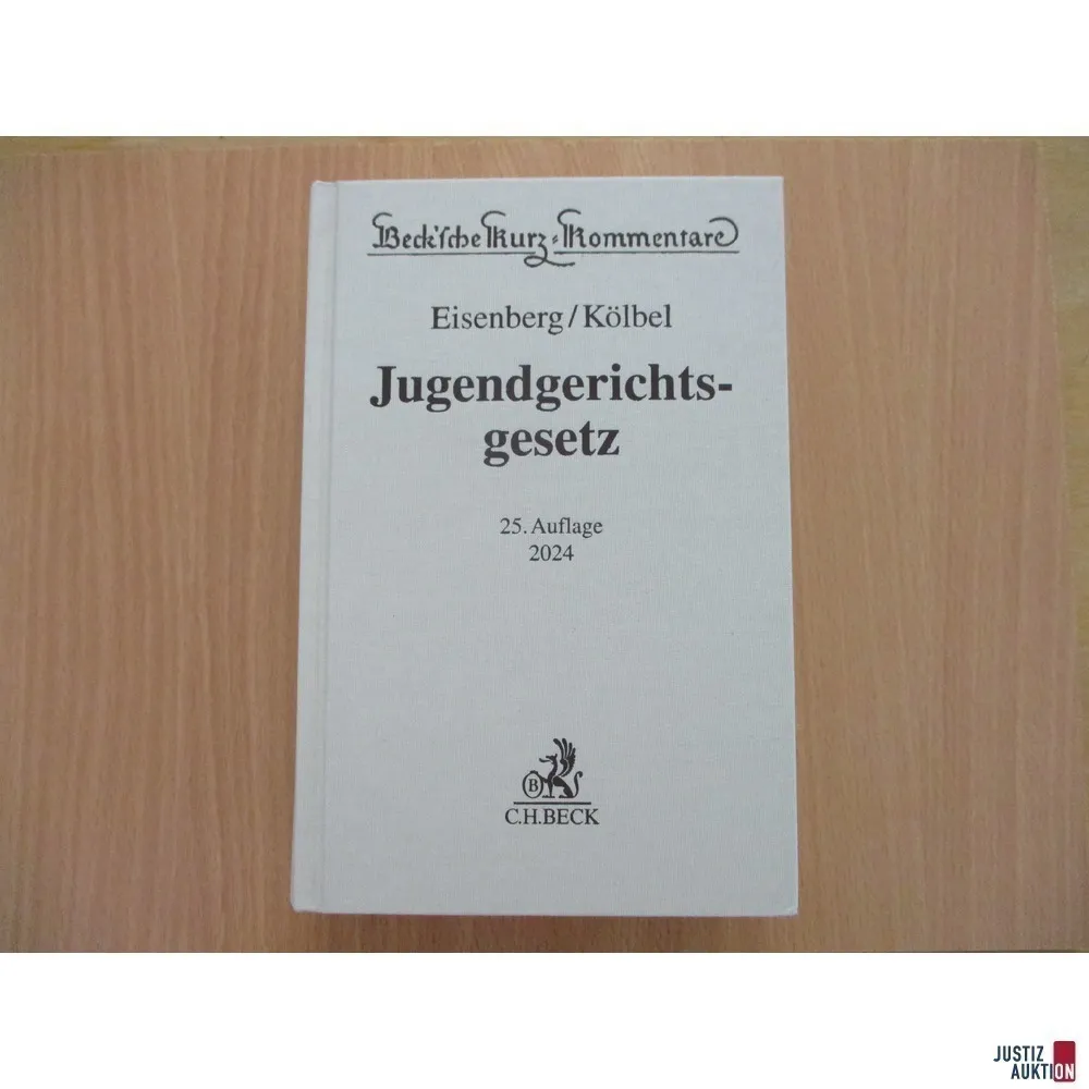 Jugendgerichtsgesetz (JGG) Kommentar Eisenberg/Kölbel