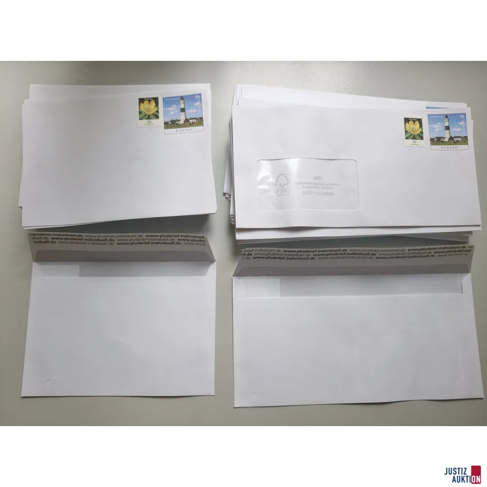 Prepaid envelopes