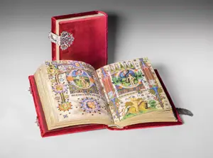 Libro d'ore Visconti – Banco rari 397 e Landau Finaly 22 Firenze