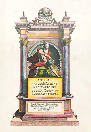Mercator, Gerhard – Atlas sive cosmographicae meditationes de fabrica mundi et fabricati figura.