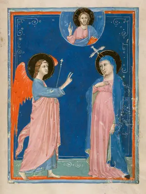 Pacino de Bonaguida – Livre d'images. Manuscrit MS M. 643 de la Morgan Library & Museum à New York.
