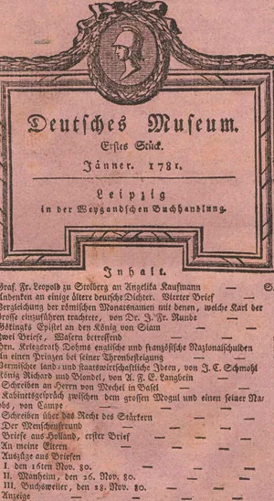 Deutsches Museum – Wyd. przez H. C. Boie i in., 12 (z 13) roczników